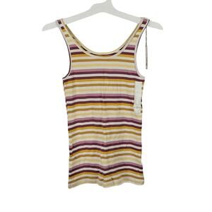 A New Day Multicolor Stripe Tank Top, Sz S, NWT #BundleAndSave